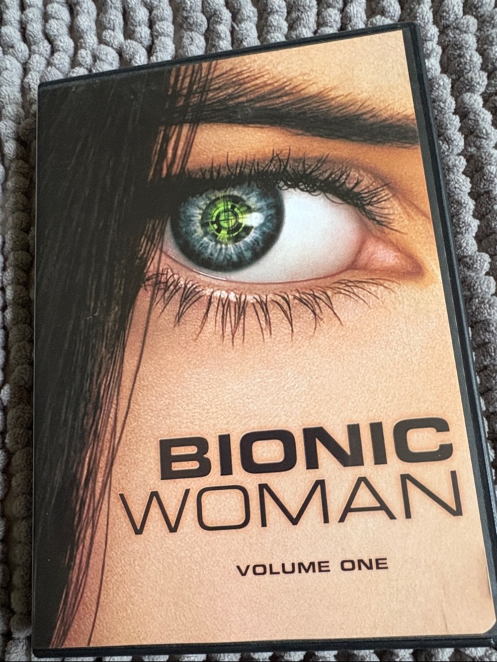 Bionic Woman DVD - Beige Cover with Green Accent